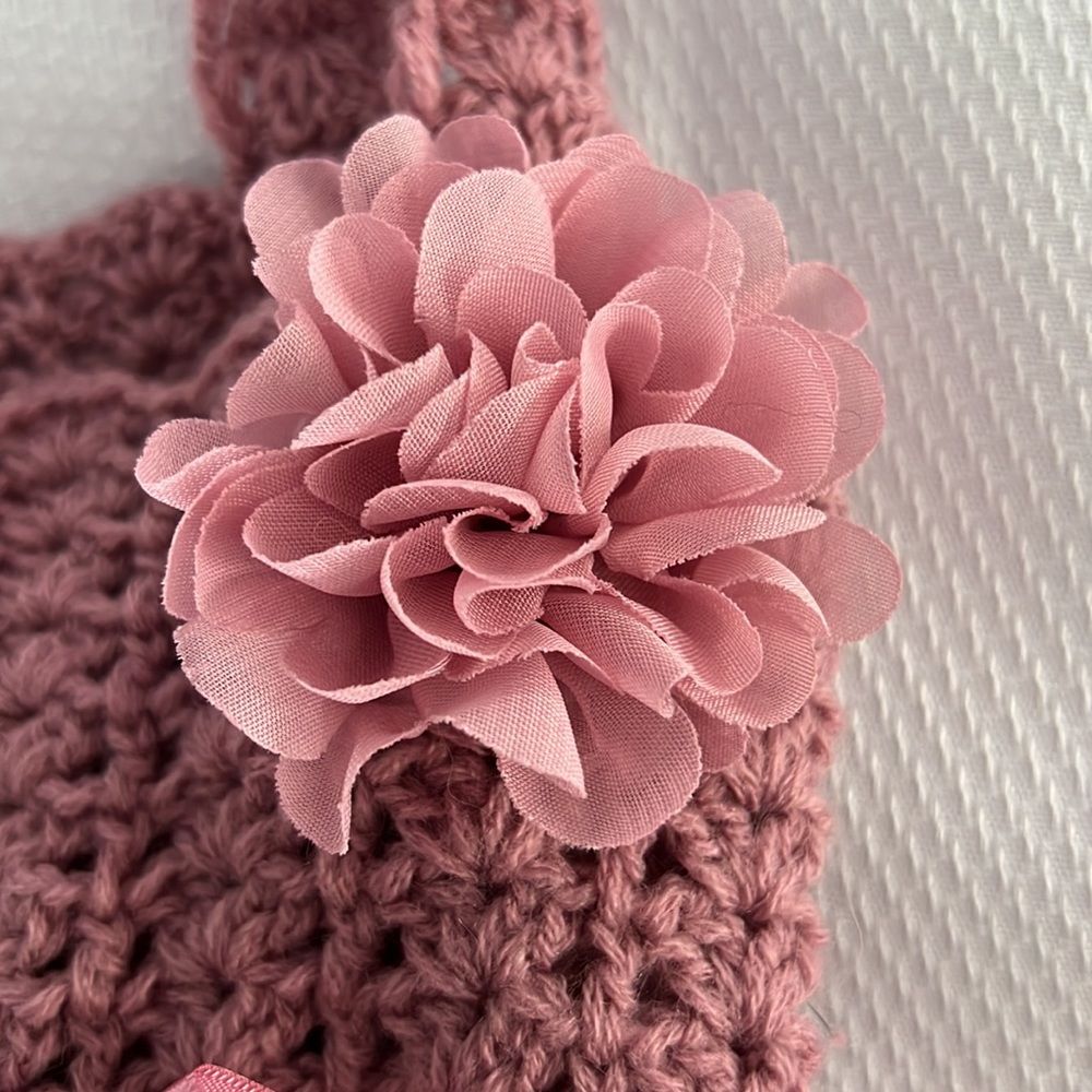 Gorgeous Ella & Emmy Newborn Dress perfect for Photos 6-12 months Rose Crochet